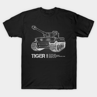 Tiger I | World War 2 Tank T-Shirt